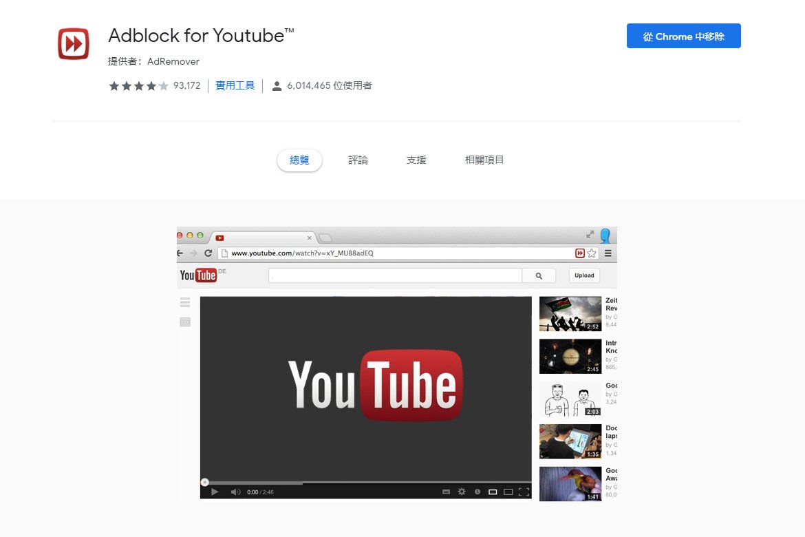 【CHROME 擴充功能】Adblock for Youtube 鴨子牌搜尋引擎，保有隱私，其實可以很簡單！