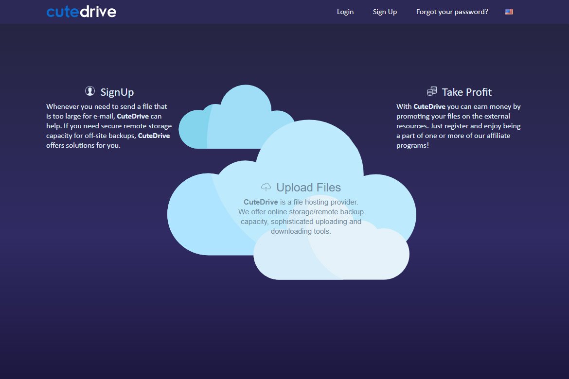 【教學 | 免費資源】Cutedrive 線上免費空間，單次最大檔案 6GB